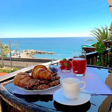 La Gaviota - Bilocale Sul Mare In Arziglia Apartment Bordighera Exterior photo